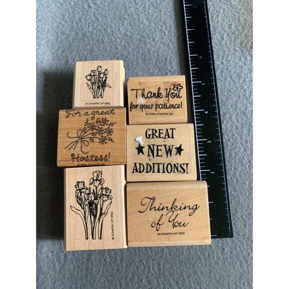 Stampin Up Rubber Stamp Set - Hostess Thinking of You Thank You - Picture 4 of 4